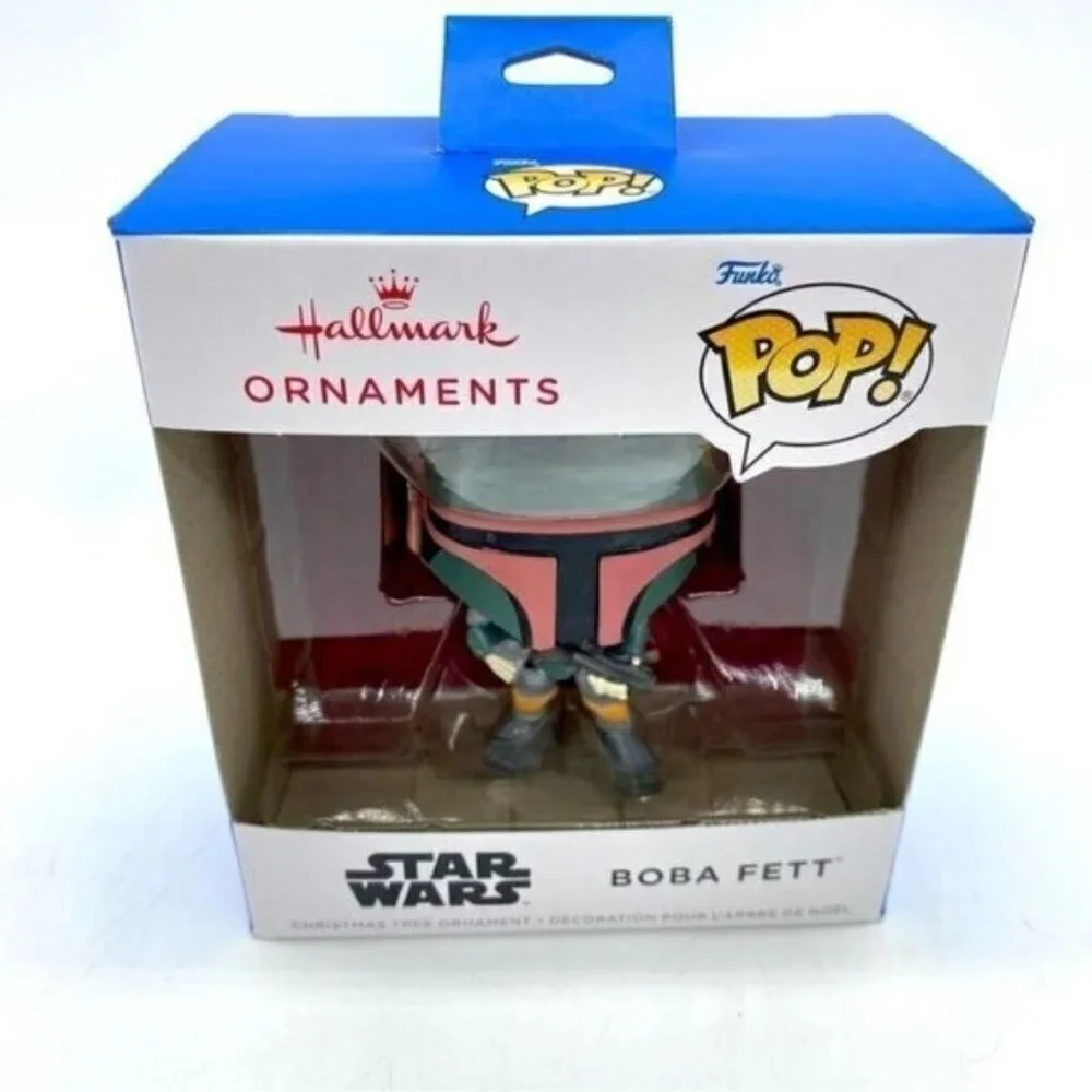 Hallmark Funko Pop! Star Wars Boba Fett Ornament New